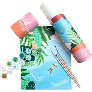 Pink Picasso Paint by Numbers Kits, 8x10 Tropic Like It's Hot